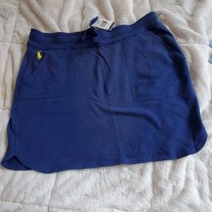 Polo 100% cotton skirt, NWT, size med!!